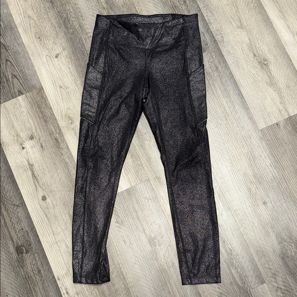 Lululemon Shimmery Leggings tights pants bottoms yoga